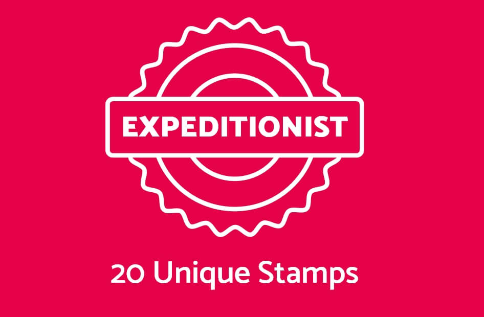 Expeditionist: 20 Unique Stamps