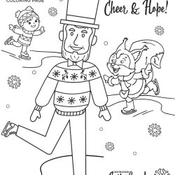 Kids Holiday Coloring Pages • Paso Robles Press