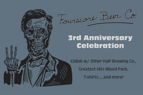 Fourscore Beer Co Anniversary