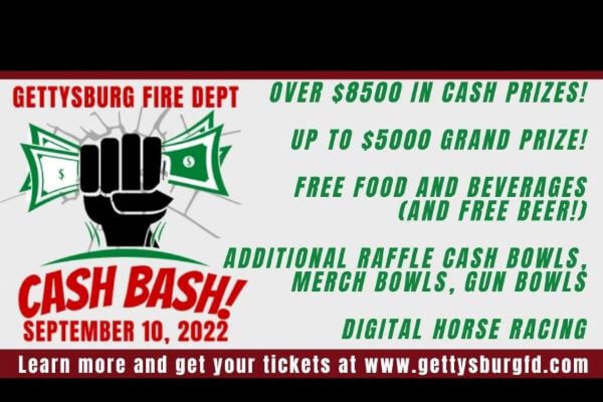 Gettysburg Fire Department Cash Bash Event In Gettysburg