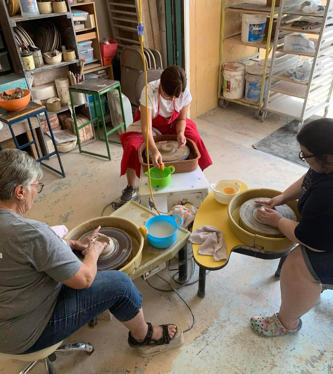 Trying Pottery For the First Time at Our Alpharetta Pottery Studio