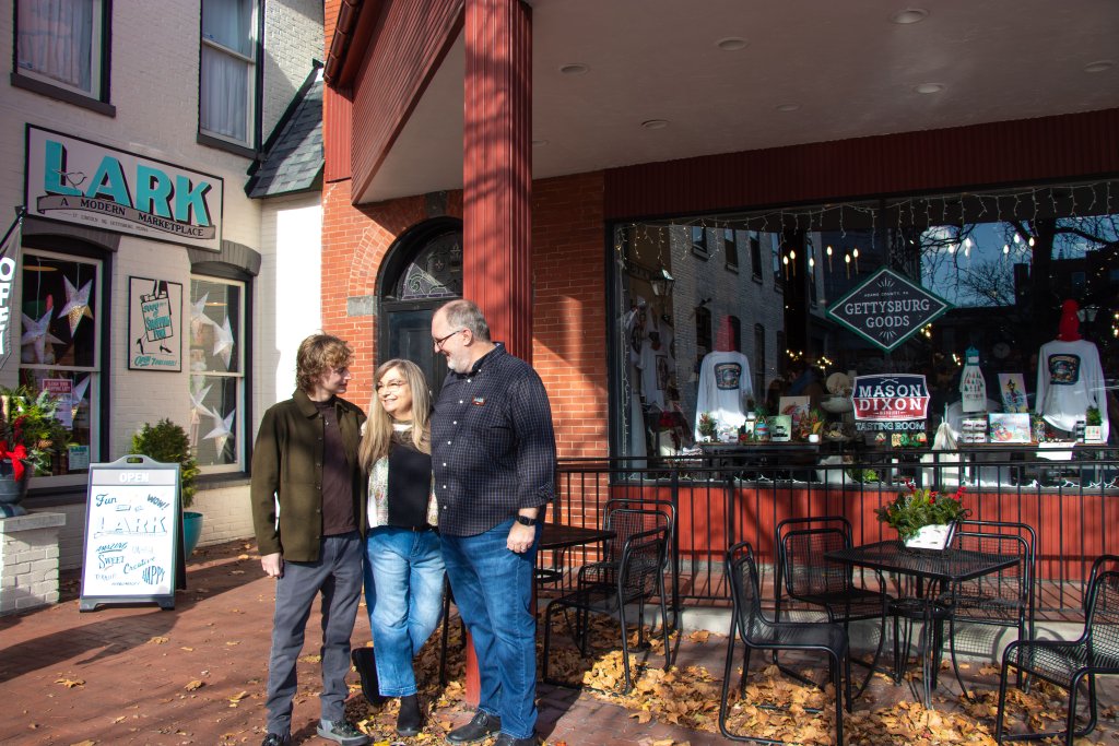 CREATIVE SPIRIT IN HISTORIC DOWNTOWN: The Wallaces of Gettysburg CREATIVE SPIRIT IN HISTORIC DOWNTOWN: The Wallaces of Gettysburg