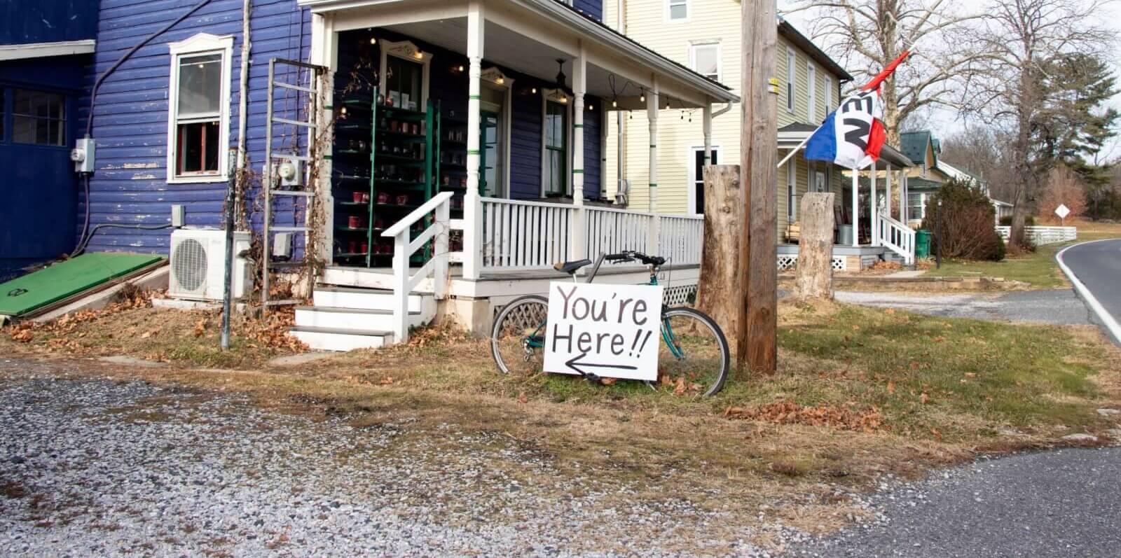 The Lion Potter pottery studio at the foot of Little Round Top in Gettysburg, PA