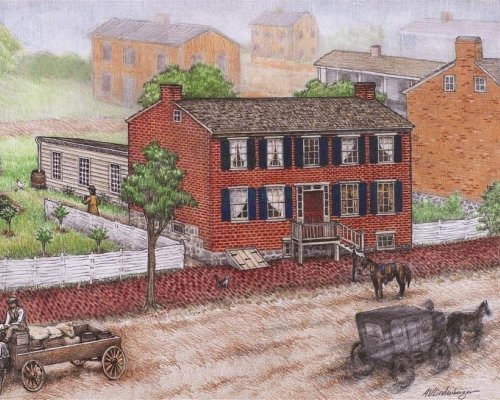 Shriver house Main_confederates