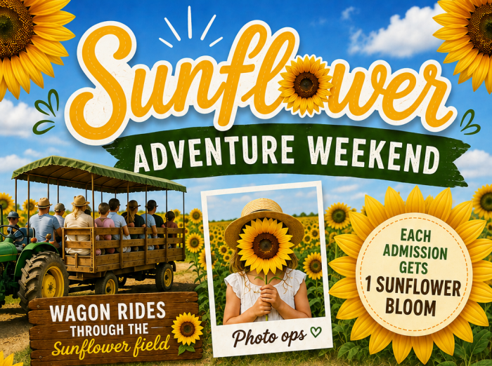 Sunflower Adventure Weekend